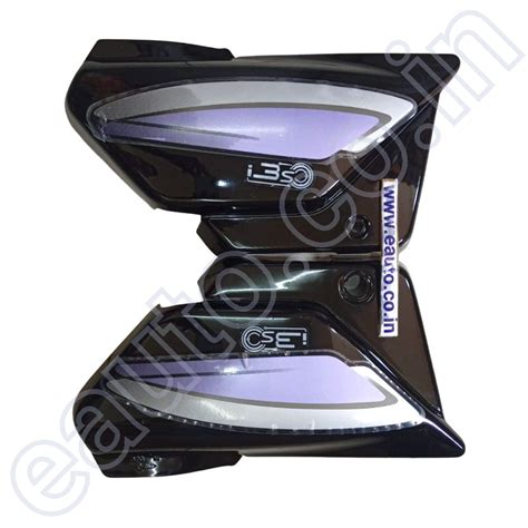 Side Panel for Hero Splendor BS6 | 2020 Model | Black & Purple