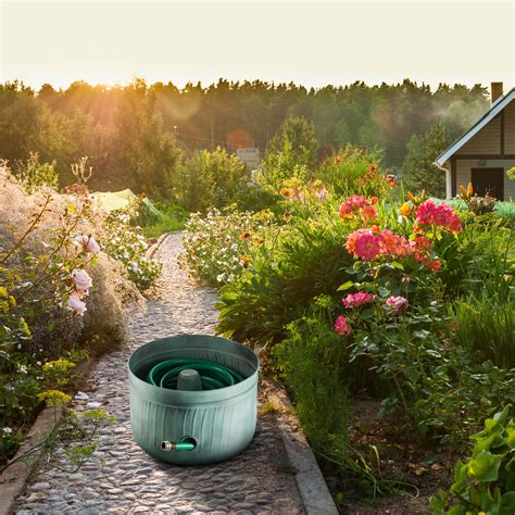 Hose Container With Lid 2850 Turtle Hose Pot – Florence & New