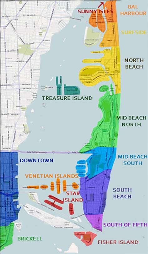 Miami Map 的图像结果