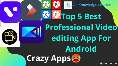 Top 5 Best professional Video editing apps for Android in June 2021 ...
