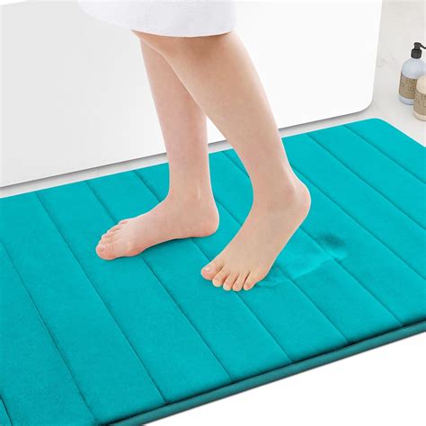 Amazon.com: Colorxy Memory Foam Bath Mat 30x20, Ultra Soft and ...
