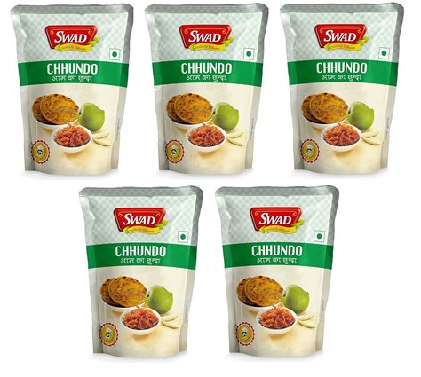 SWAD Traditional Delicious and Tangy Natural Taste Mango Chhundo Pickle ...