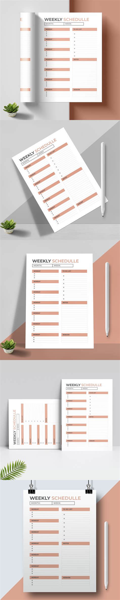Schedule Layout 的图像结果