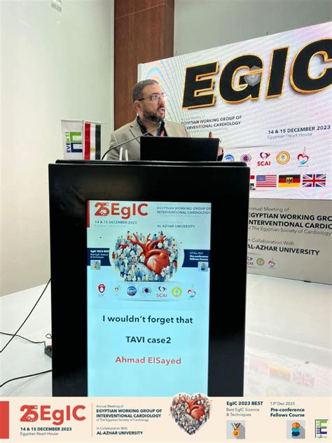 Ahmad Elsayed Yousef, MD, FSCAI on LinkedIn: My participation at the Egyptian Working group of ...
