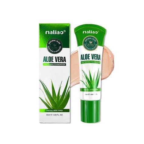 Buy Maliao ALOE VERA WHITENING Foundation - Radiant and Nourishing ...