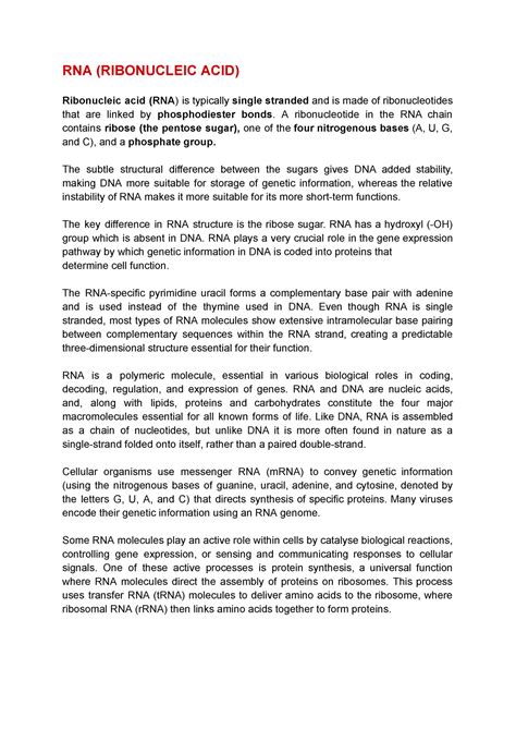 RNA Formula 的图像结果