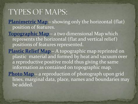 Basic Map Reading 的图像结果
