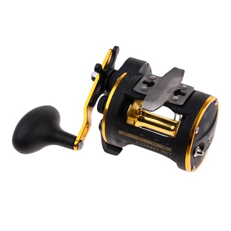 Buy C2K Trolling Saltwater Fishing Reel + Counter 3BB 22lbs Boat ...