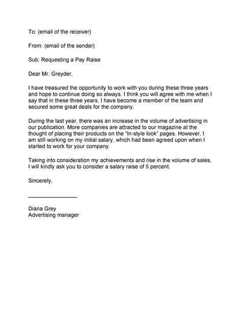50 Best Salary Increase Letters (How To Ask For A Raise?) ᐅ TemplateLab