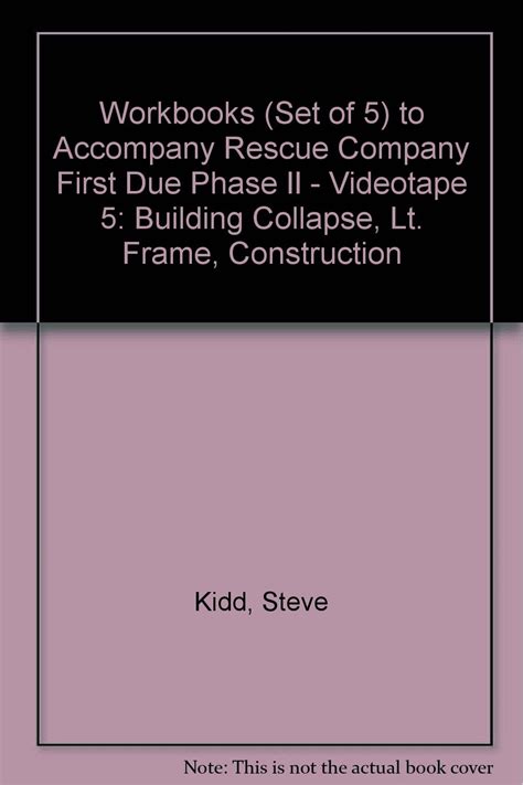 Buy 1st Due Rescue Co.Phase 1 Wb 5: Building Collapse, Lt. Frame ...
