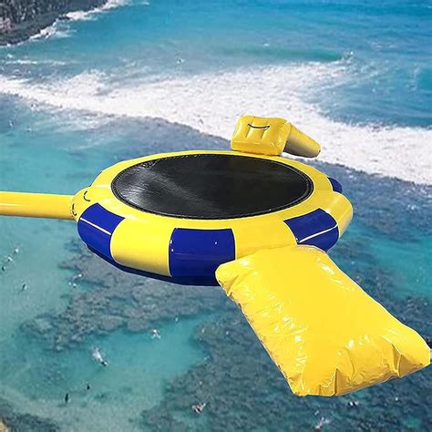 Amazon.com: MBCEYLSTUB Inflatable Lake Water Trampoline PVC Splash Pad ...