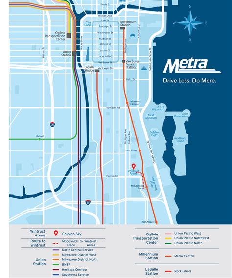 Plan Your Trip To Wintrust Arena With Metra