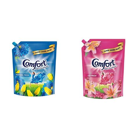 Comfort After Wash Morning Fresh Fabric Conditioner Pouch - 2 L & After ...
