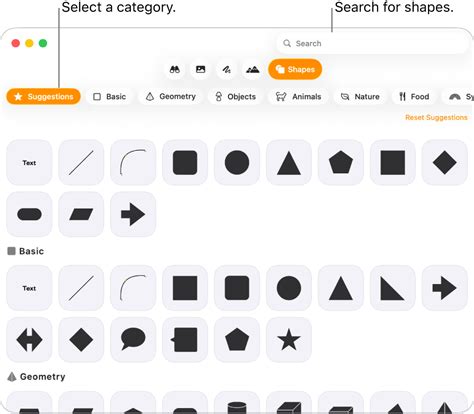 Add and edit a shape in Pages on Mac - Apple Support (IN)