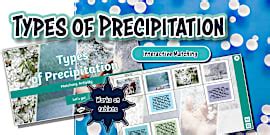 Types of Precipitation PowerPoint & Google Slides for 3rd-5th Grade