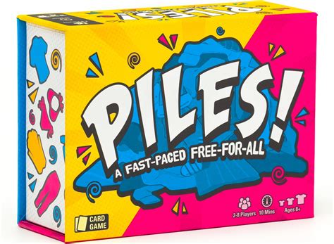 Piles - Fun Family & Junior Card Game - For Kids 8 & Up, Adults ...