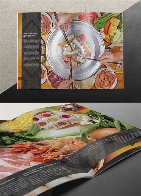 Mookata traditional Thai BBQ menu on Behance