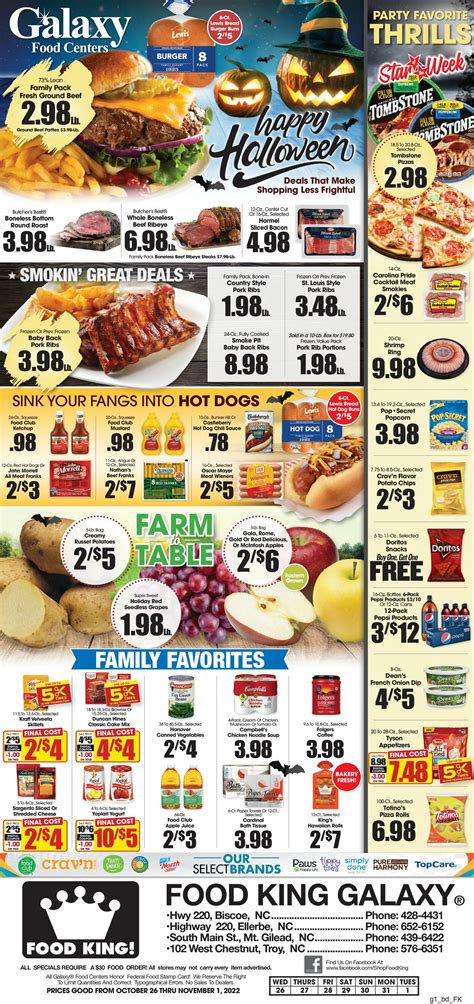 Food King Ad Circular - 10/26 - 11/01/2022 | Rabato