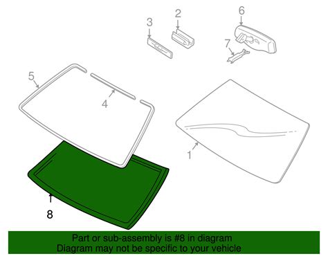 Toyota Windshield Molding - Outer Weather Seal - Part #75531-04081 | AutoNation Parts