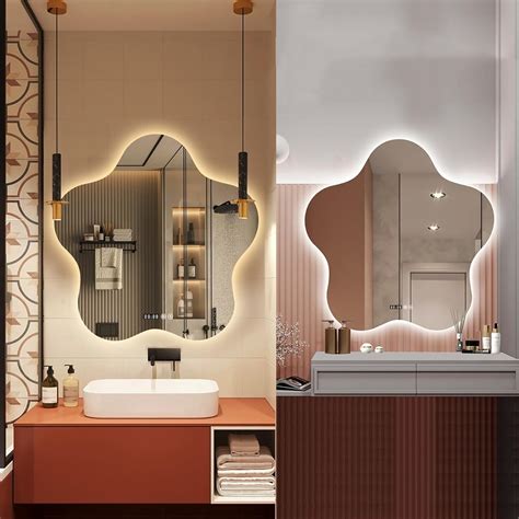 JCSRYD Mirrors for Bathroom Dimmable Lighted Bathroom India | Ubuy