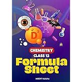 Class 12 Chemistry Formula Sheet 2024 / Chart / Book / Physical ...