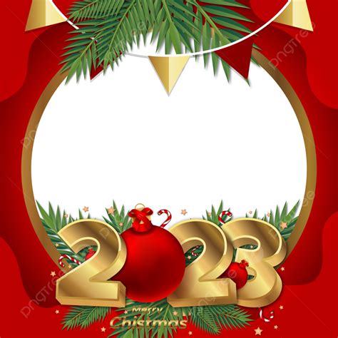 Christmas Photo Frame Background