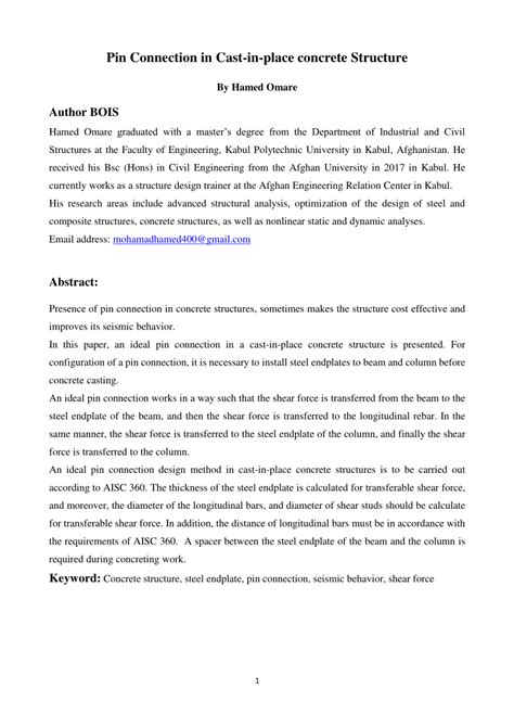 Image result for Pin Connection of Structure