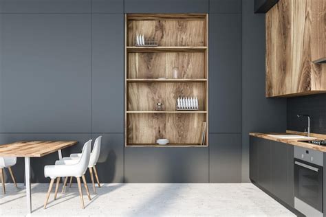 Modern Kitchen Pantry Cabinets Design- Elements KBF