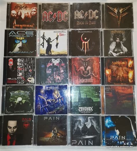 CD диски Rock,black,Death,Heavy metal (01.08.23) - Барахолка onliner.by