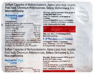 Renerve Plus Capsule: Uses, Side Effects, Price & Substitutes