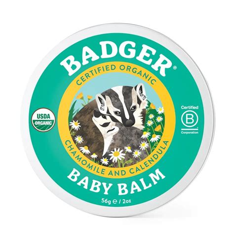 Sáp Hữu Cơ Dưỡng Da Cho Bé Baby Balm - Badger Balm