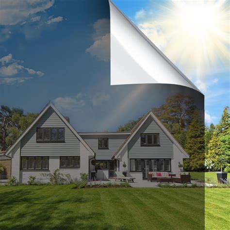 Amazon.com: Coavas One Way Window Film Privacy See Out Not in Reflective Daytime Privacy Window ...