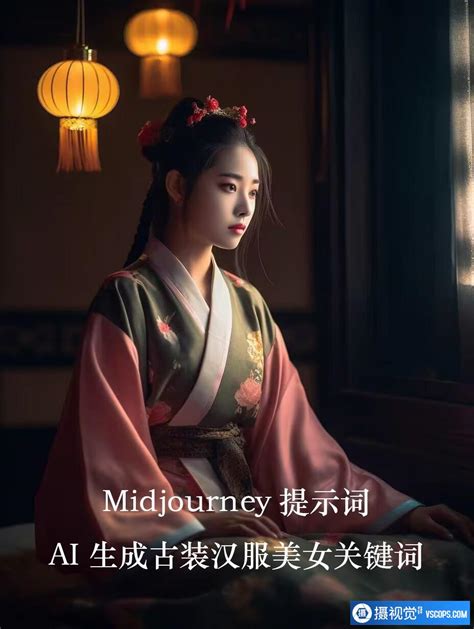 Midjourney关键词-AI生成中国风古装汉服美女人像提示关键词 - 摄视觉