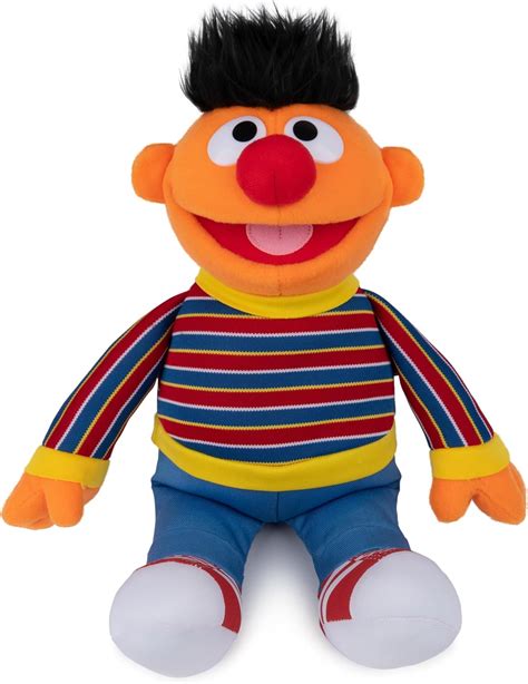 Brandclub - GUND Sesame Street Official Ernie Muppet Plush, Premium ...