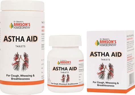 Buy BAKSON ASTHA AID TABLET (75) PACK OF 2 Online & Get Upto 60% OFF at ...
