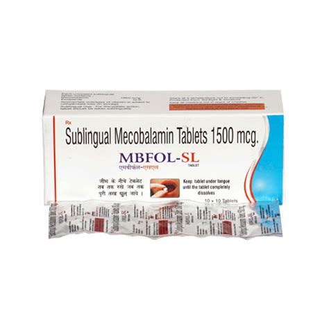 MBFOL-SL Tablets MACWELL PHARMACEUTICALS