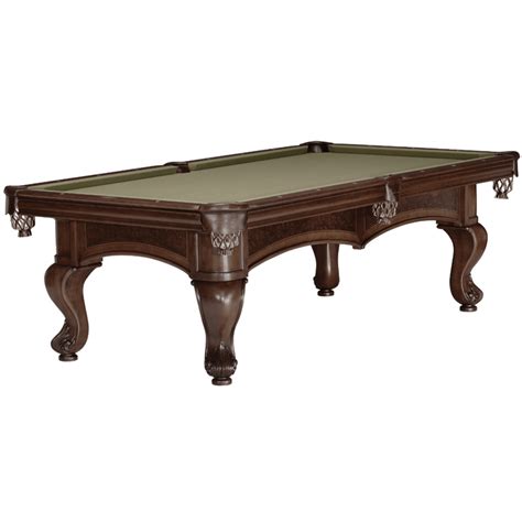 Brunswick Billiards Santini Espresso 8 Foot Pool Table (Post Legs ...