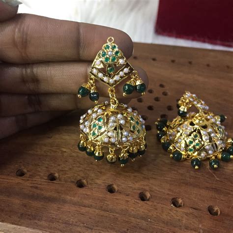 Jadau Jhumka For Women freeshipping - Vijay & Sons
