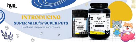HYE Pets Goat Milk Powder for Dogs and Cats