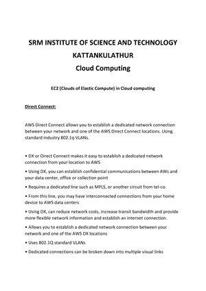 Virtual Machine Statuses - SRM INSTITUTE OF SCIENCE AND TECHNOLOGY ...