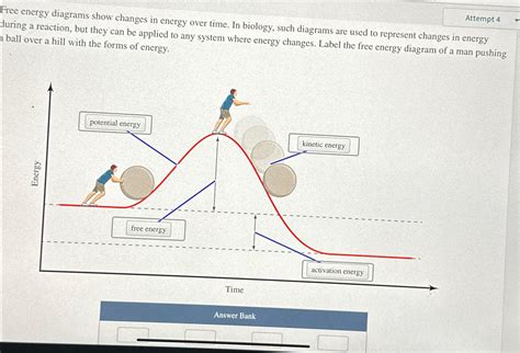 Free Energy Diagram