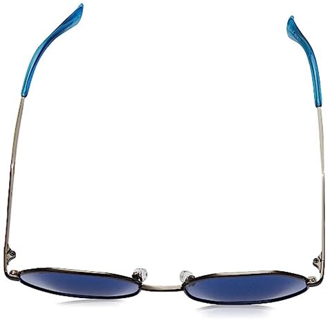 Fastrack UV Protected Rectangular Sunglasses (M274BL1V|53|Blue ...