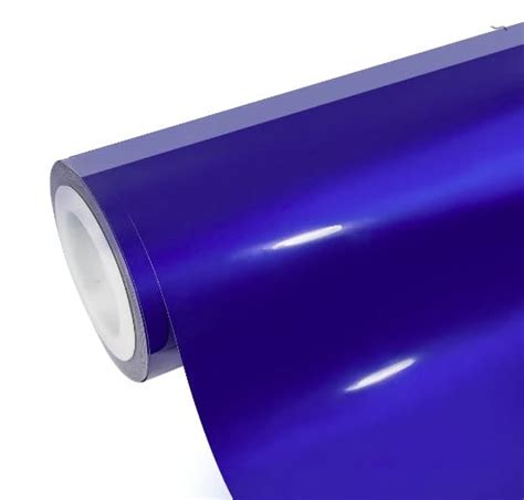 SUNBIRD New Royal Blue Wrap Glossy Chameleon Blue Vehicle Car Vinyl ...