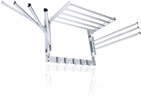 Buy Yaegoo Clothes Drying Rack, Foldable Wall Mounted Laundry Drying ...