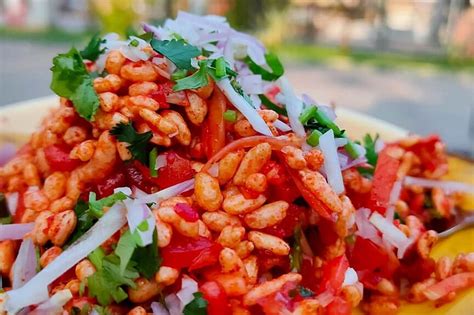 Mangalorean Local Food Like Sweet Banana Buns, Goli Baje, Charmuri ...