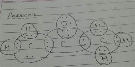 Draw The Electron Dot Structure Of Propanone 47+ Pages Explanation in ...