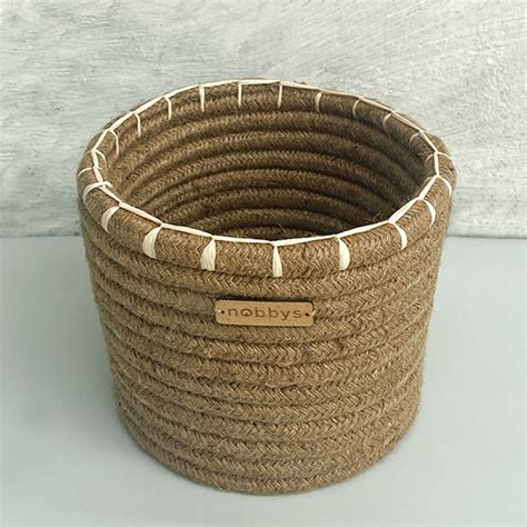 Jute Rope Planter - Jute Rope Flower Pot - Rope Planter | Nobbys