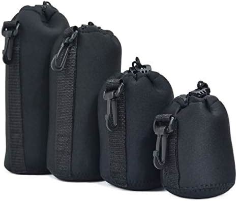 Buy AmazonBasics Camera Lens Protective Pouches - Water Resistant ...