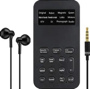FREDI HD PLUS Phone Multi Voice Changer, Portable Mini Voice Changer ...