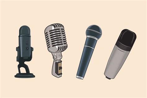 Image result for Microphone Types
